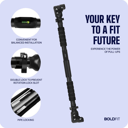 Boldfit Pull Up Bar For Home Doorway Pull Up Bars For Home Workout