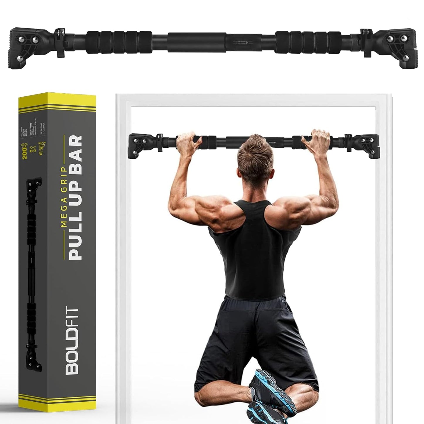 Boldfit Pull Up Bar For Home Doorway Pull Up Bars For Home Workout