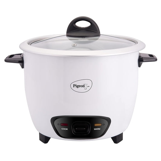 Pigeon by Stovekraft Joy Rice Cooker with Single pot, 1 litres.