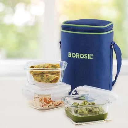 Borosil Lunch Box Glass