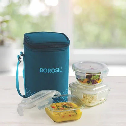 Borosil Lunch Box Glass